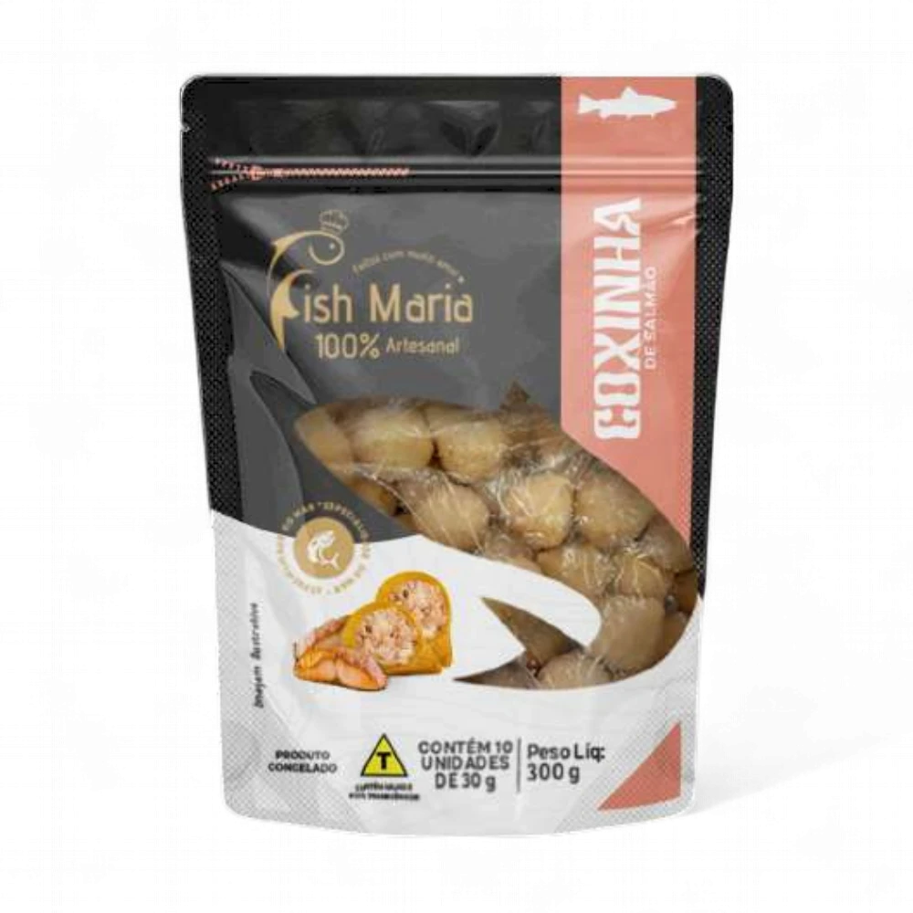 COXINHA DE SALMAO 300G FISH MARIA