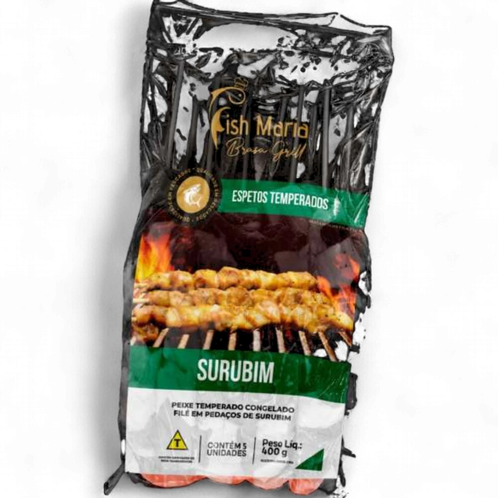 ESPETO DE SURUBIM BRASA GRILL 400G