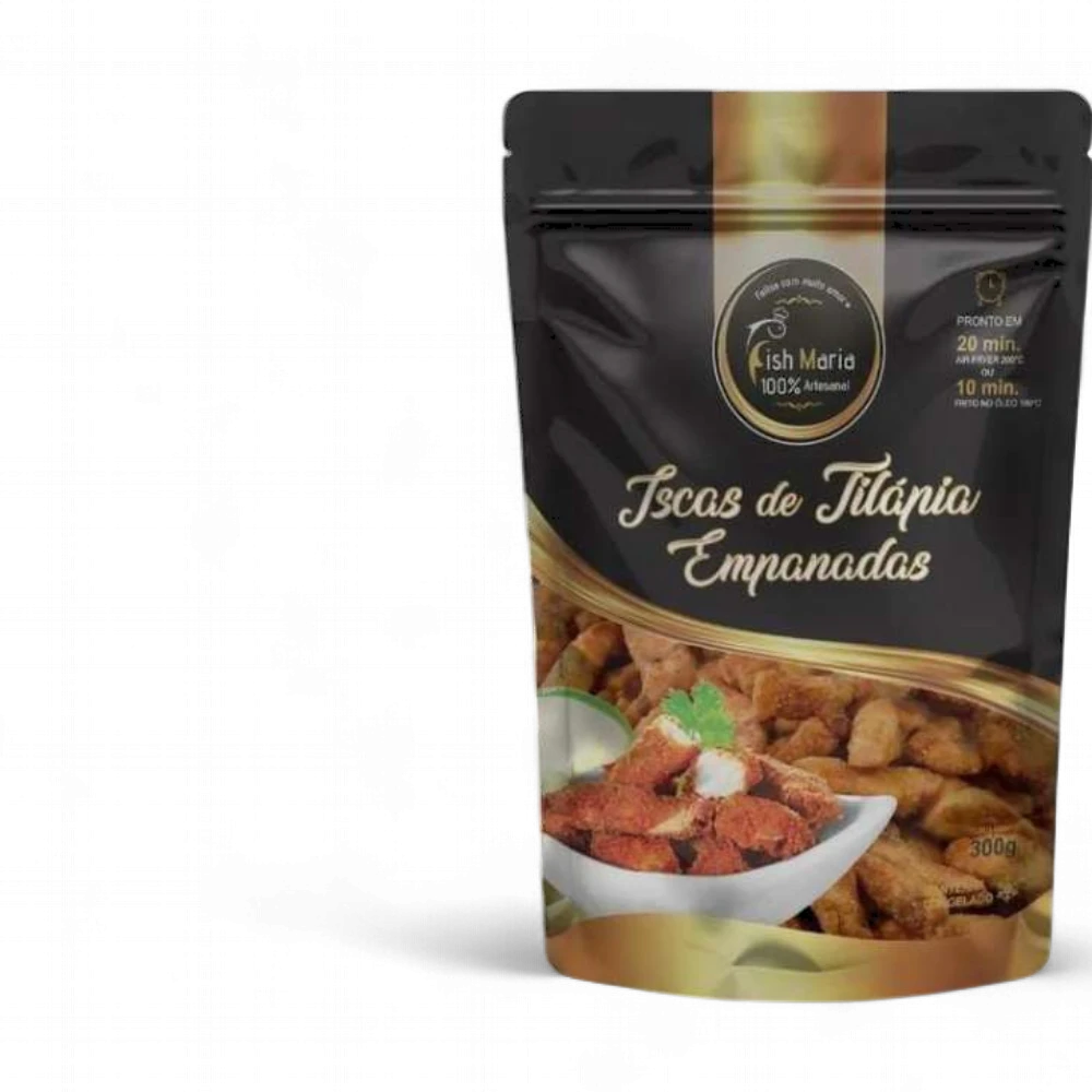 ISCAS DE TILAPIA EMPANADAS 300G FISH MARIA