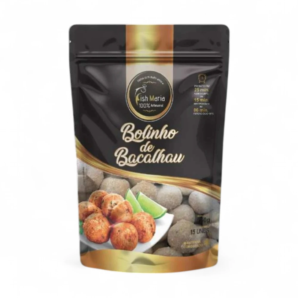 BOLINHO DE BACALHAU 250G FISH MARIA