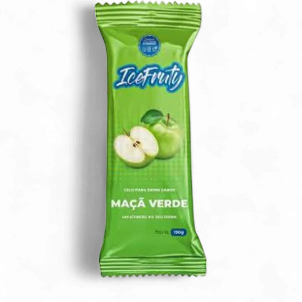 GELO ICEFRUTY SABOR MAÇÃ VERDE 190G