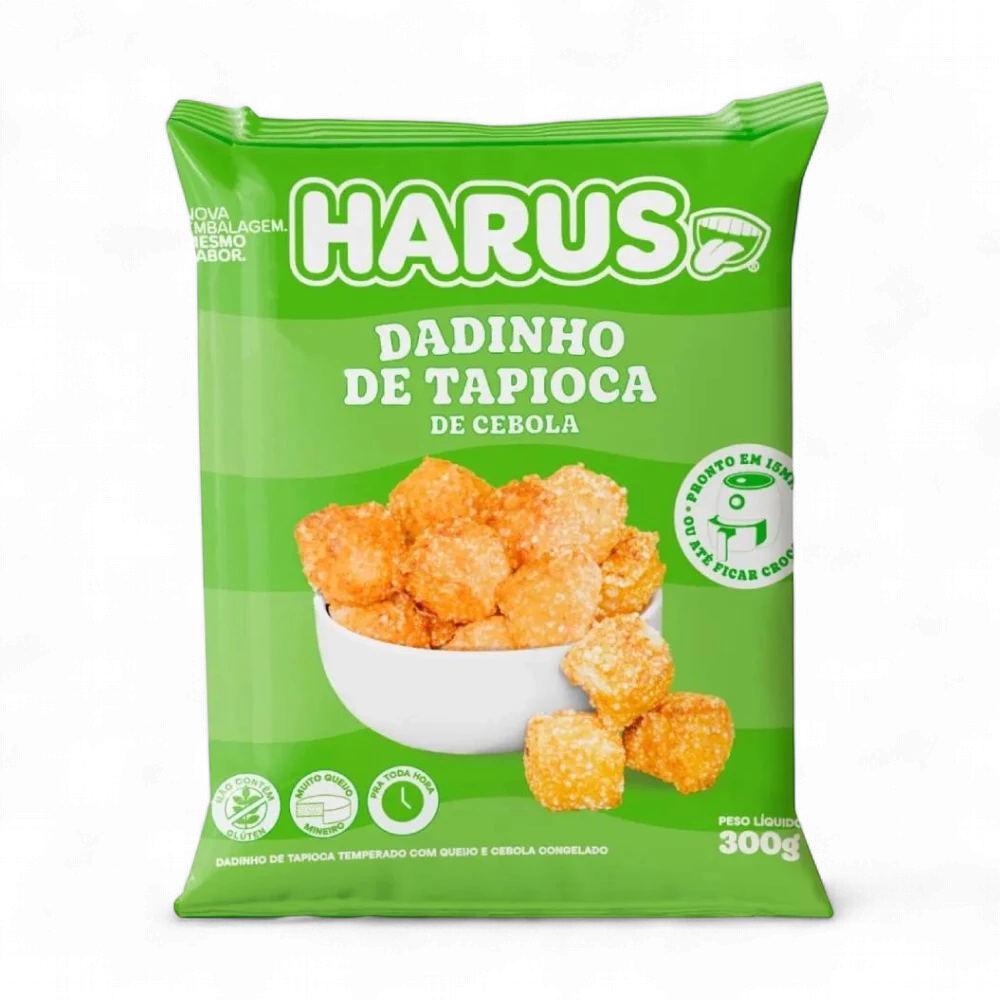 DADINHO DE TAPIOCA CEBOLA 300G HARUS