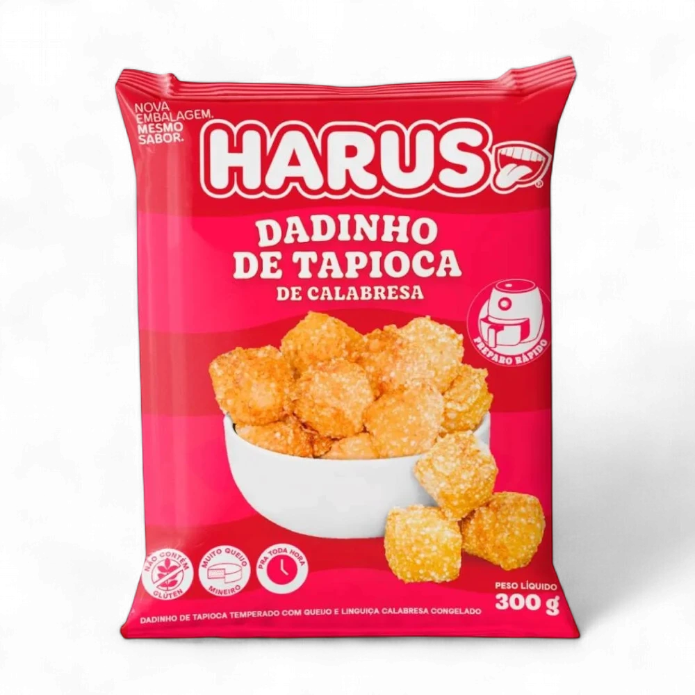 DADINHO DE TAPIOCA HARUS CALABRESA 300G