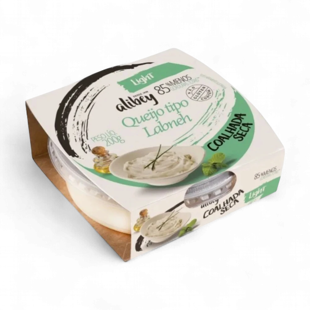 ALIBEY QUEIJO TIPO LABNEH LIGHT (COALHADA SECA) 200G