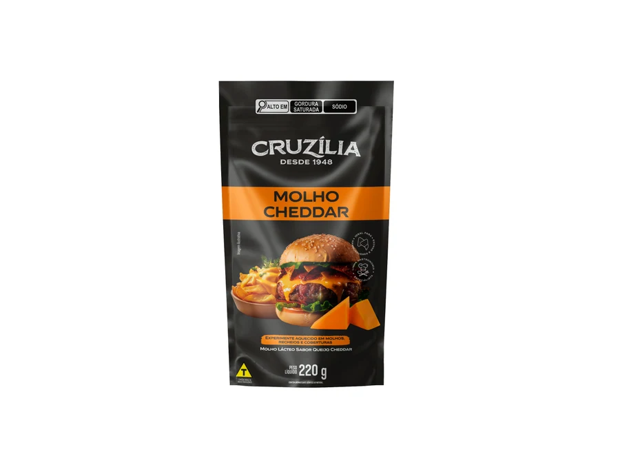 MOLHO CHEDDAR 220G CRUZILIA