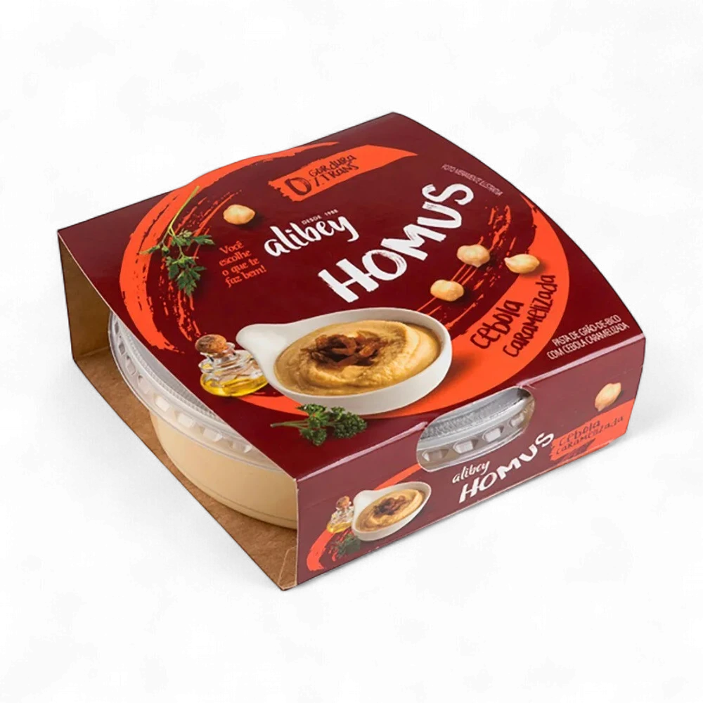 ALIBEY HOMUS COM CEBOLA CARAMELIZADA 200G