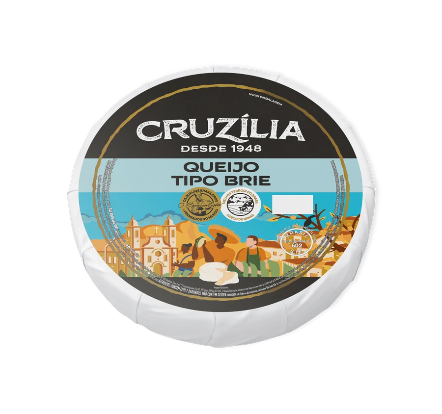 QUEIJO BRIE FORMA PEÇA 1KG