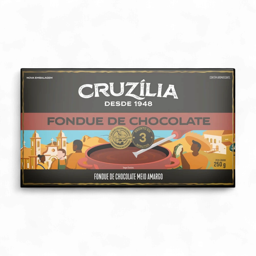 FONDUE DE CHOCOLATE 250G - CRUZILIA