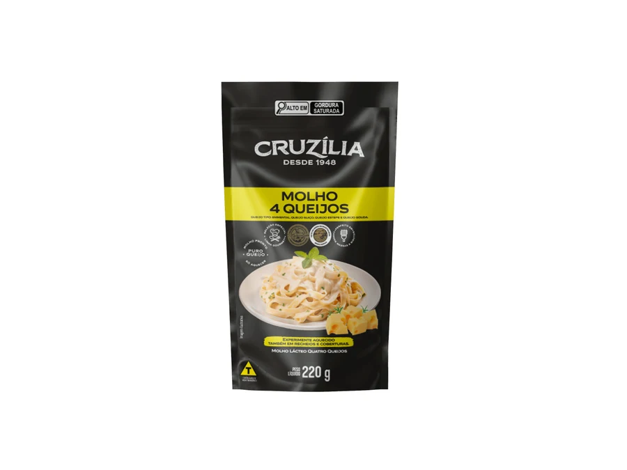 MOLHO 4 QUEIJOS 220G CRUZILIA