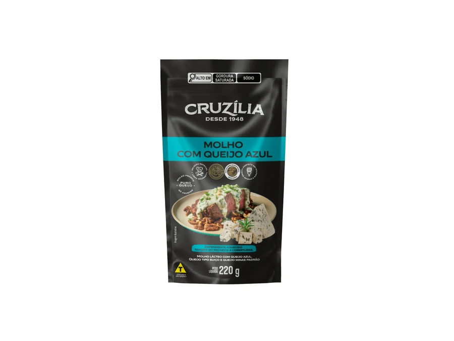 MOLHO COM QUEIJO AZUL 220G CRUZILIA
