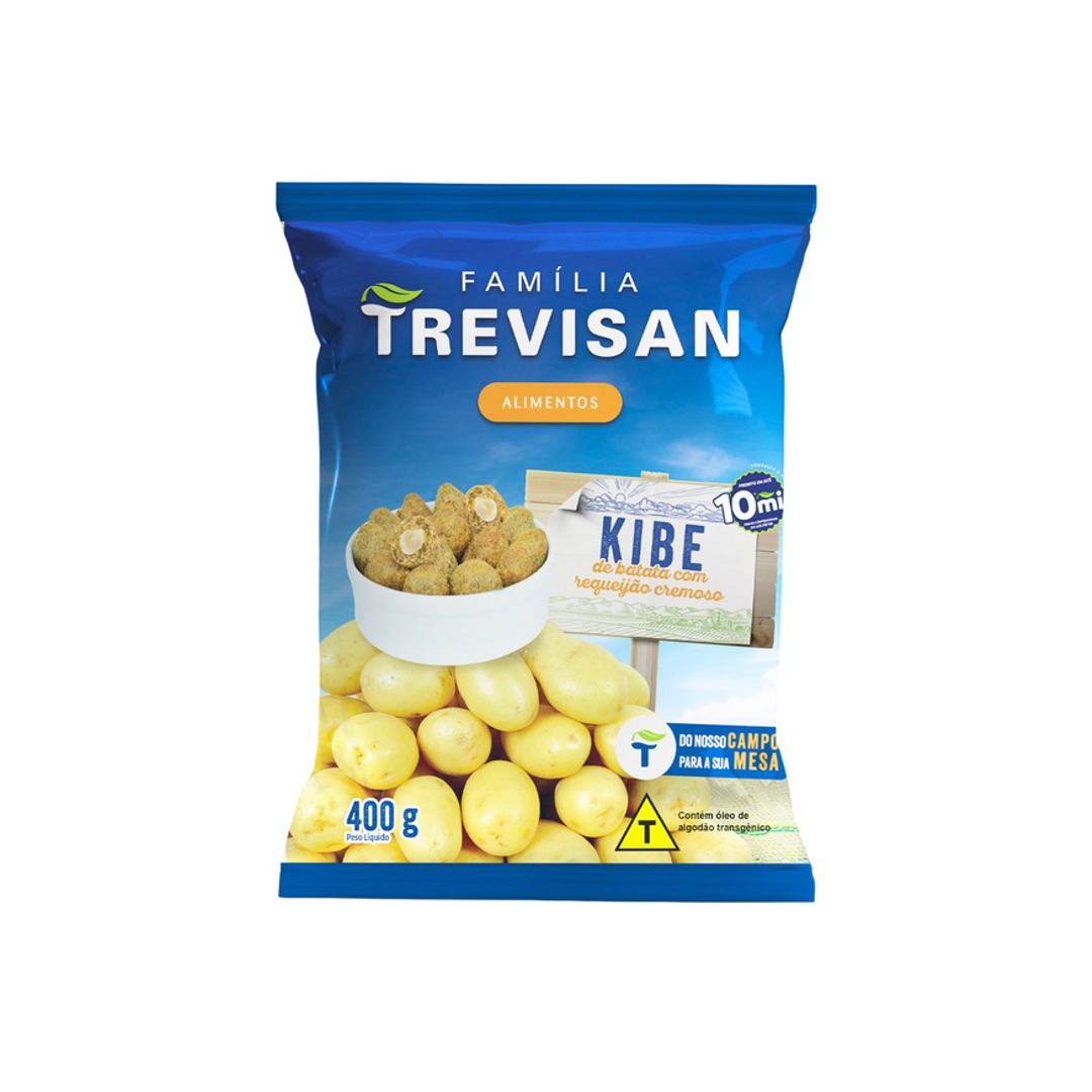KIBE DE BATATA COM CATUPIRY 25g - PCT. 400g