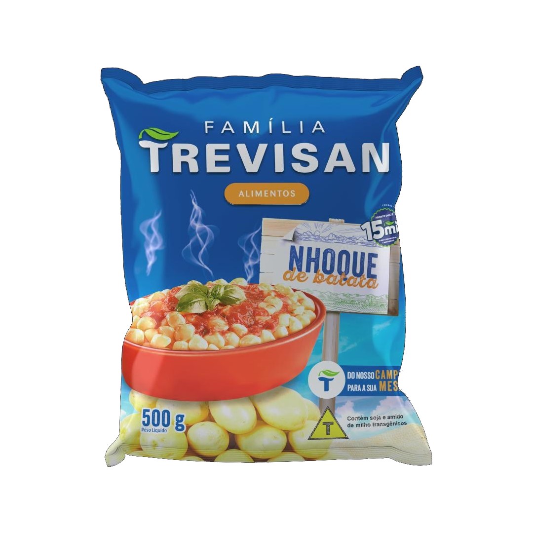 NHOQUE DE BATATA S/ MOLHO TREVISAN 500g (CX 10)