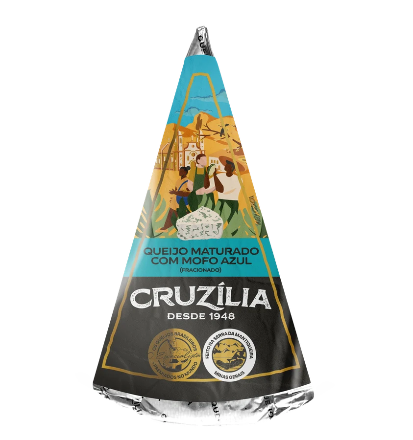 QUEIJO MATURADO COM MOFO AZUL FRACAO 160G